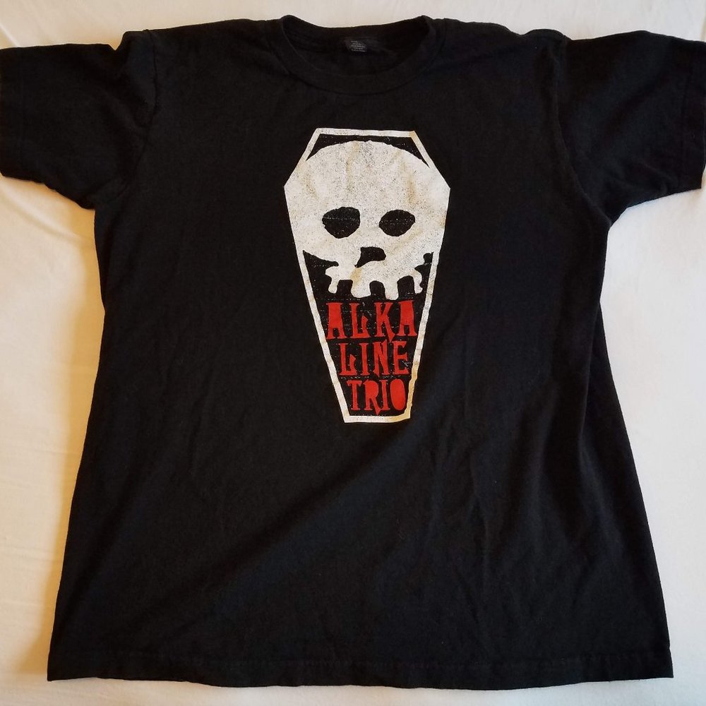 black Alkaline Trio punk emo band shirt size M